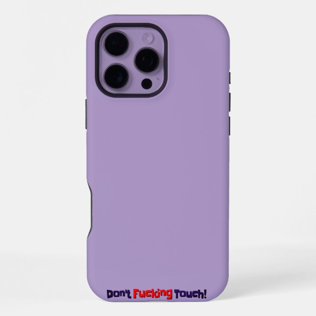 Coque iPhone Les coques iphone ne touchent pas (Verso)