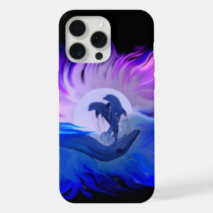 Les dauphins au clair de lune