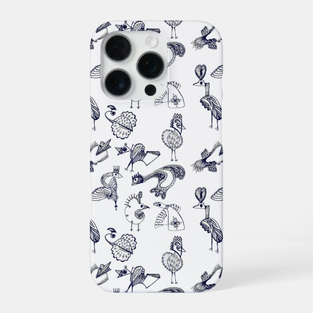 Coque iPhone Les oiseaux fabuleux (Verso)