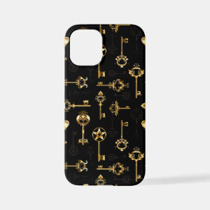 Coque iPhone 12 Mini Les Patters de Seamless avec Golden Keys