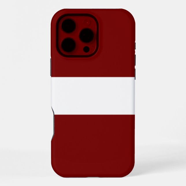 Coque iPhone Lettonie (Verso)