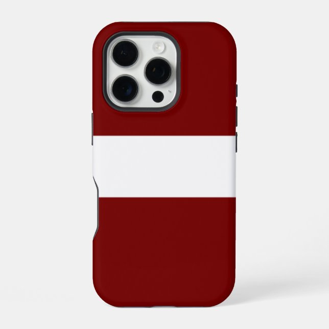 Coque iPhone Lettonie (Verso)