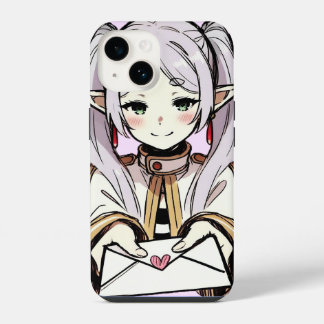 Coque Pour iPhone 14 Lettre d'amour Frieren Art | Sousou no Frieren