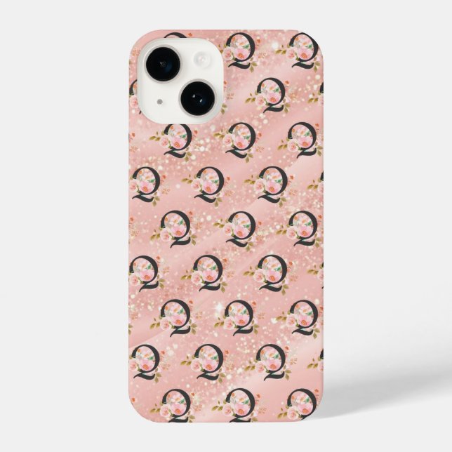 Coque iPhone Lettre Q (Verso)