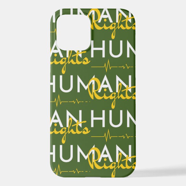 Coque iPhone Lifeline to Human Rights (Verso)