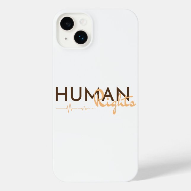 Coque iPhone Lifeline to Human Rights (Verso)