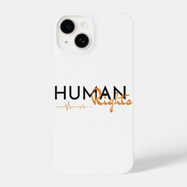 Coque iPhone Lifeline to Human Rights (Verso)