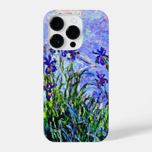 Coque Pour iPhone 14 Plus Lilac Irises, célèbre peinture de Monet,
