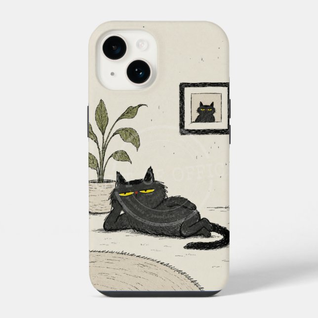 Coque iPhone L'incroyable indifférence (Verso)