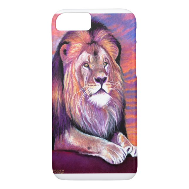Coque iphone Lion (Dos)