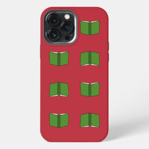 Etui iPhone 13 Pro Max Livre vert de dessin animé