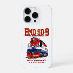 Coque iPhone 16 Pro Locomotive patrimoniale EMD SD-9 USA 250e annivers