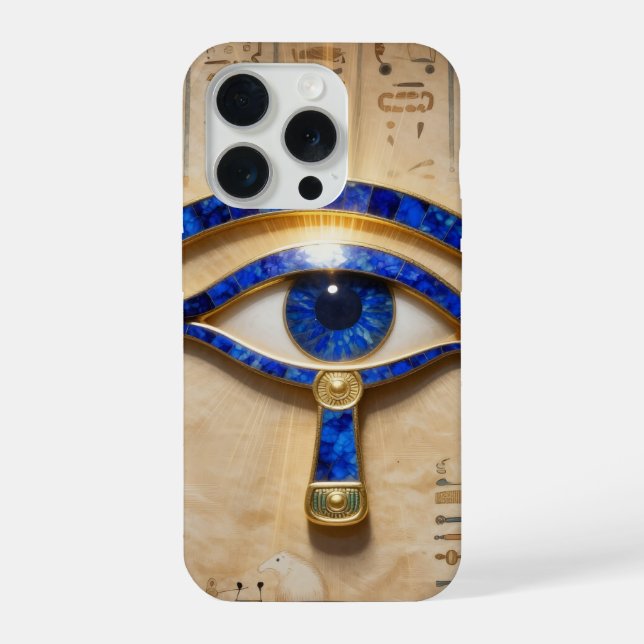 Coque iPhone L'œil égyptien (Verso)