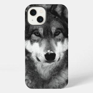 Etui iPhone 13 Loup