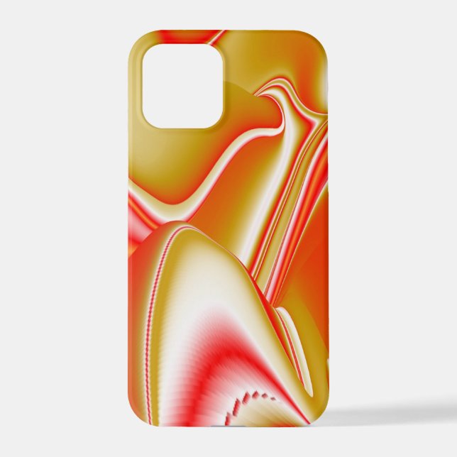 Coque iPhone Love and Gold Abstrait 3D Rainbowart (Verso)