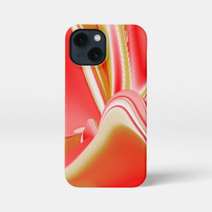 Etui iPhone 13 Mini Love and Gold Abstrait 3D Rainbowart