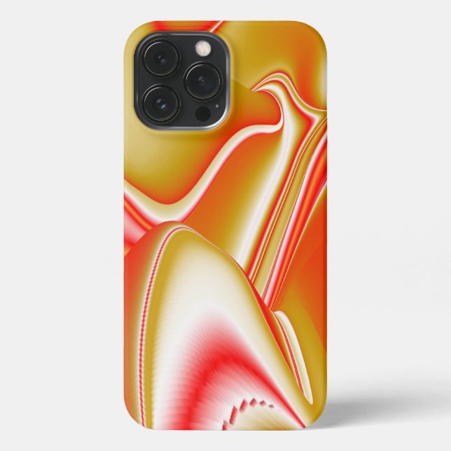 Coque iPhone Love and Gold Abstrait 3D Rainbowart (Verso)