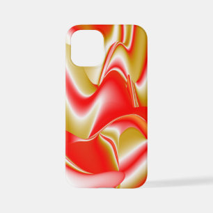 Coque iPhone 12 Mini Love and Gold Abstrait 3D Rainbowart