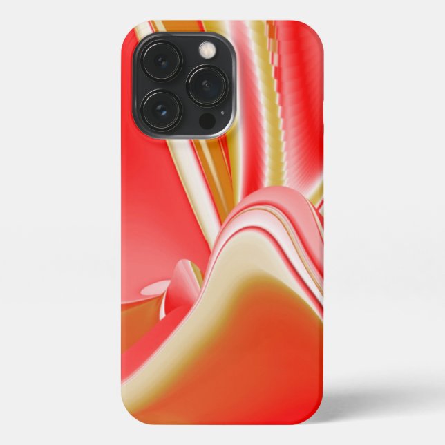 Coque iPhone Love and Gold Abstrait 3D Rainbowart (Verso)