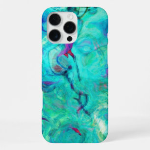 Coque iPhone 16 Pro Max Lutine d'eau violette