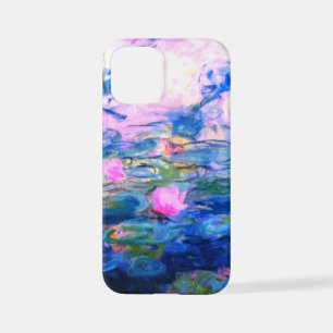 Coque iPhone 12 Mini Lys d'eau rose Monet