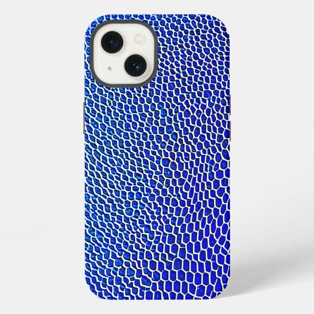 Coque iPhone "Maille quantique" (Verso)