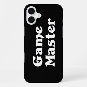 Coque iPhone 16 Plus Maître de Jeu