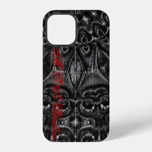 Coque iPhone 12 Mandala au Charbon