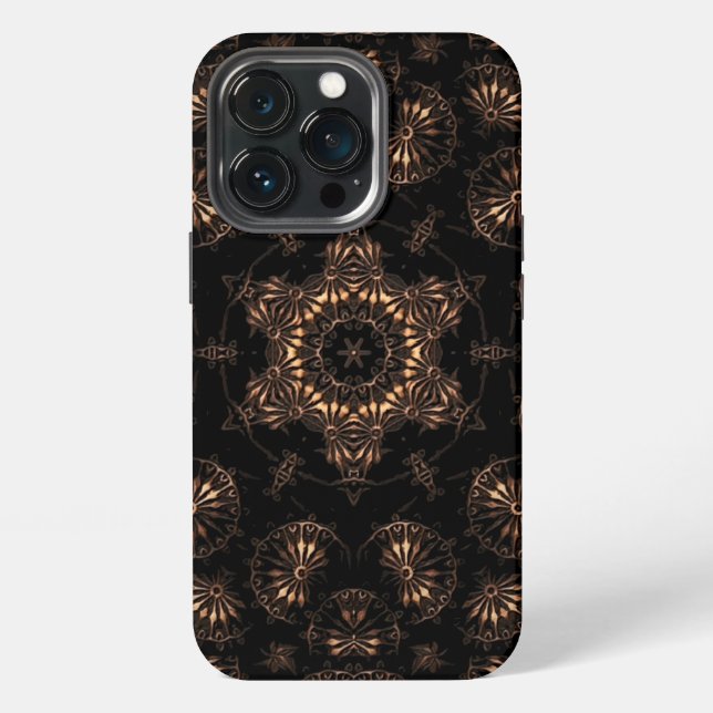 Coque iPhone Mandala de l'âge de bronze (Dos)