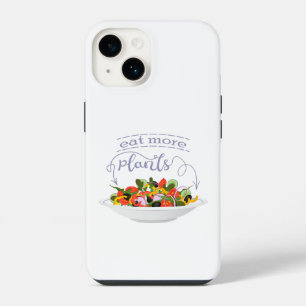 Coque Pour iPhone 14 Mangez plus de plantes frais motivation salade let