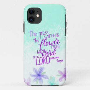 coque iphone manuscrit de la Bible Verse, Écritur