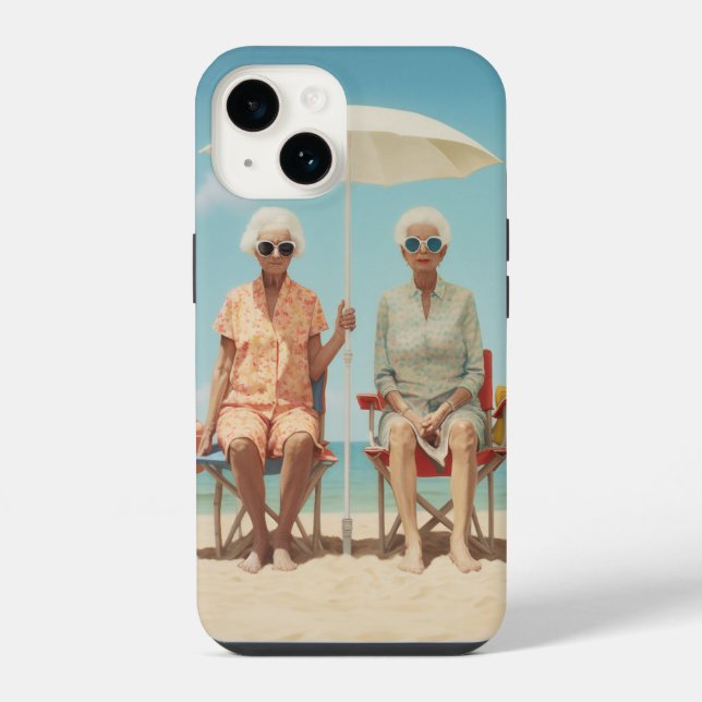 Coque iPhone Marbella Ladies (Verso)