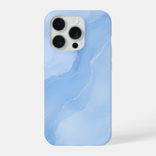Marbre Abstrait Motif Bleu Clair