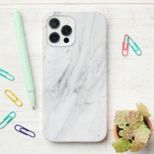 Coque iPhone 12 Pro Max Marbre blanc
