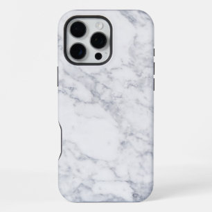 Coque iPhone 16 Pro Max Marbre blanc