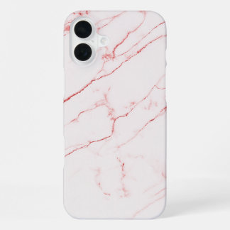 Coque iPhone 16 Plus Marbre blanc