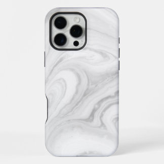 Coque iPhone 16 Pro Max Marbre Blanc