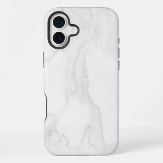 Coque iPhone 16 Plus Marbre Blanc