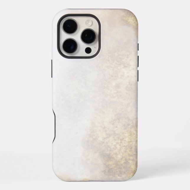Coque iPhone Marbre Blanc  (Verso)