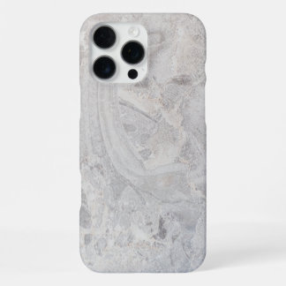 Coque iPhone 16 Pro Max Marbre Gris Élégant