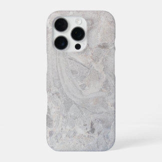 Coque iPhone 16 Pro Marbre Gris Élégant