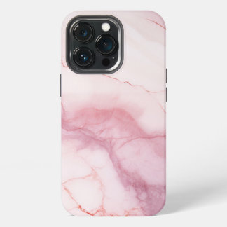 Etui iPhone 13 Pro Marbre rose élégant
