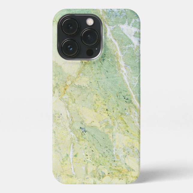 Coque iPhone Marbre vert dégradé (Verso)