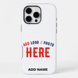 COQUE iPhone 16 PRO MAX MARQUE BLANCHE MODERNE ET PERSONNALISABLE VÉRIFIÉE