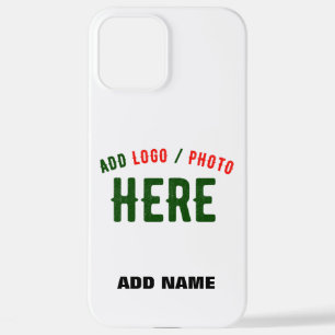 COQUE iPhone 12 PRO MAX MARQUE BLANCHE MODERNE ET PERSONNALISABLE VÉRIFIÉE