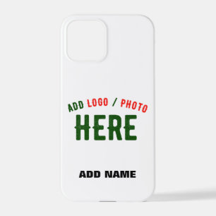 COQUE iPhone 12 PRO MARQUE BLANCHE MODERNE ET PERSONNALISABLE VÉRIFIÉE