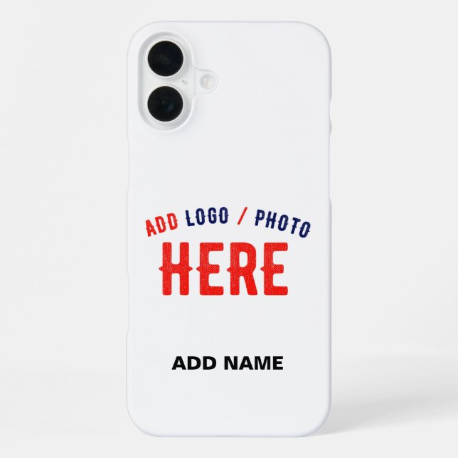 COQUE iPhone MARQUE BLANCHE MODERNE ET PERSONNALISABLE VÉRIFIÉE (Verso)