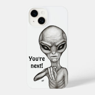 Coque Pour iPhone 14 Mauvais Alien, Tu es le prochain !