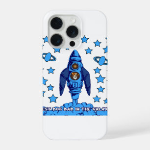 Meilleur Papa Chien de la Galaxie Fusée Spatiale C