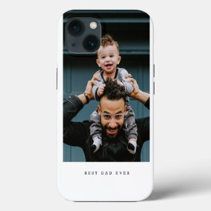 Etui iPhone 13 Meilleur Papa De Tous Les Temps Photo Personnalisé